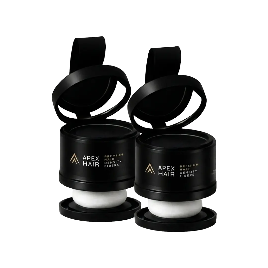 Apex Hair Men 2 units bundle — premium hair fiber duo pack with discount
